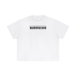 Cotton baggy logo T-shirt