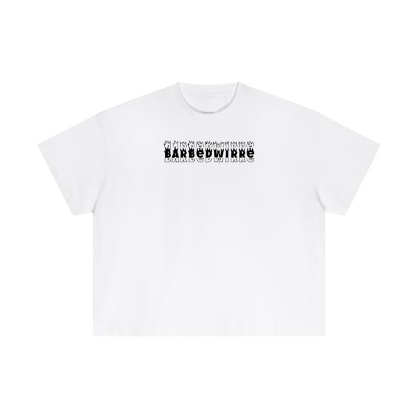 Cotton baggy logo T-shirt